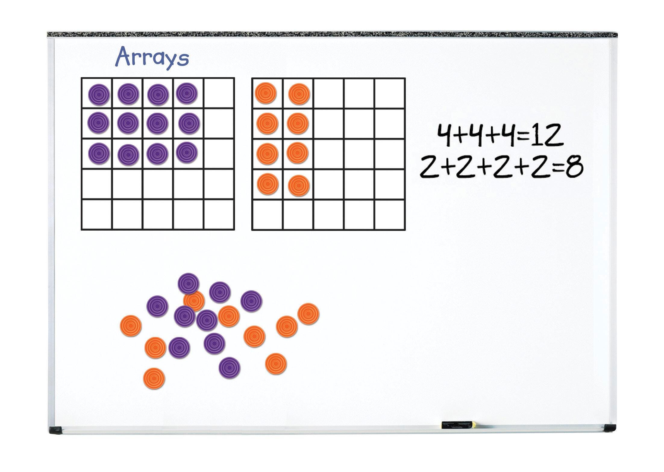 Learning Resources Giant Magnetic Array Set, 52 Pieces 1499092